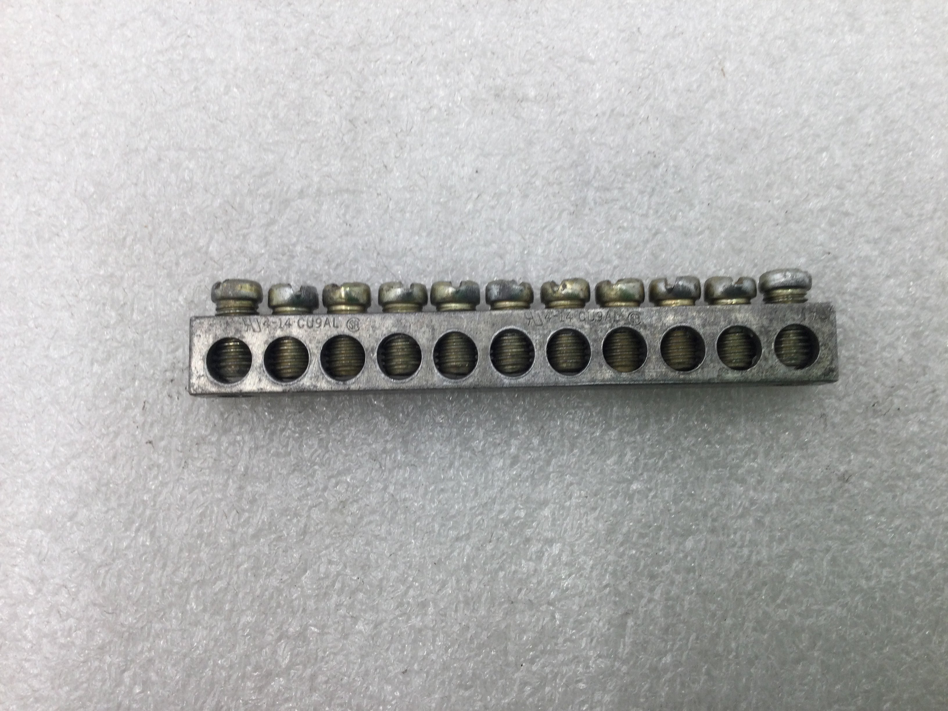 CMC NA-35S 11 Position 4-14 AWG Grounding Bar 3 1/2