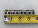 CMC NA-35S 11 Position 4-14 AWG Grounding Bar 3 1/2" x 3/8"
