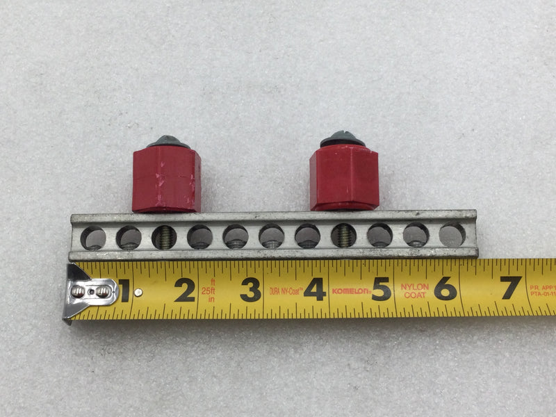 Ilsco 11 Position 1/0-14 AWG Isolated Grounding Bar