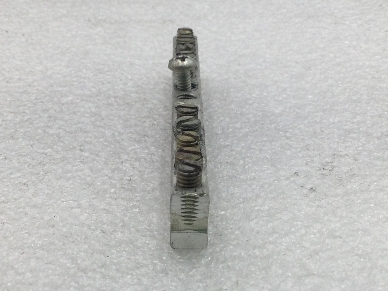 13 Position 4-14 AWG Grounding Bar 4 1/8" x 1/2"