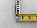 13 Position 4-14 AWG Grounding Bar 4 1/8" x 1/2"
