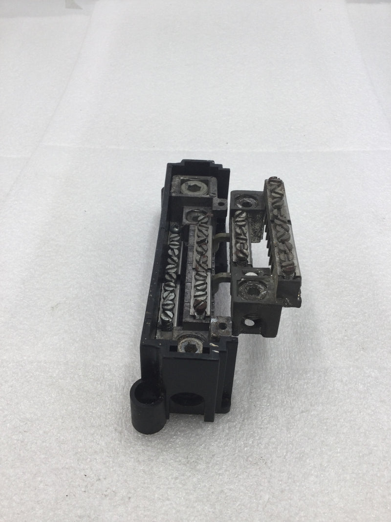 Zinsco 40 Position Under Screw Neutral/Isolated Grounding Bar Kit 3" X 7"