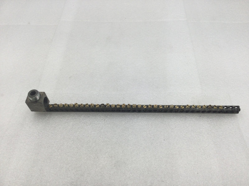 ITE/Gould 36 Position Ground/Neutral Bar with 2/0 Lug 3/4" X 13.5"