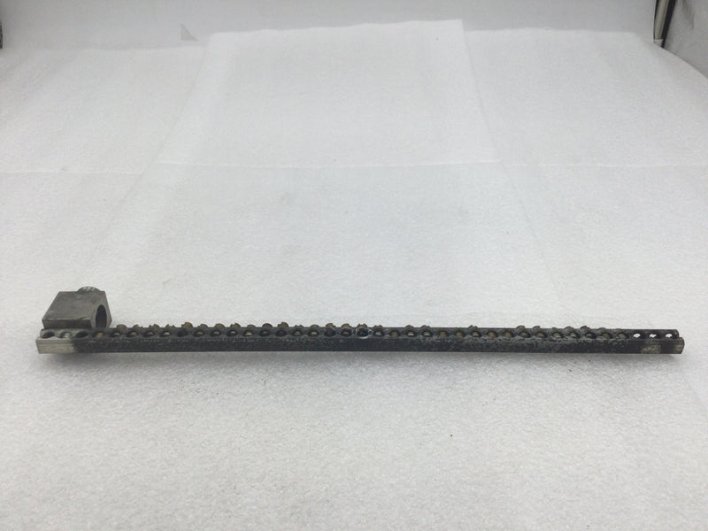ITE/Gould 36 Position Ground/Neutral Bar with 2/0 Lug 3/4" X 13.5"