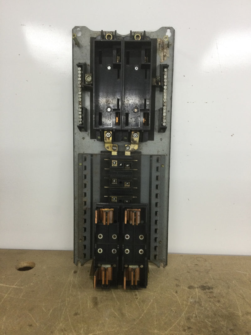 Walker Electric 200 Amp 12 Space/24 Circuit Fuse Panel Breaker Box w/ Fuse Pull Out Main Disconnect Guts Only 11" x 27" Ilsco CINYO C-24