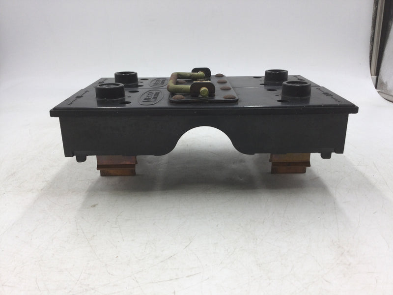 Walker Electric 200 Amp 12 Space/24 Circuit Fuse Panel Breaker Box w/ Fuse Pull Out Main Disconnect Guts Only 11" x 27" Ilsco CINYO C-24