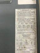 Square D 8998-EC401-B 3 Phase Motor Control Unit in 8536 Type S Center Bucket Box 14" X 17"