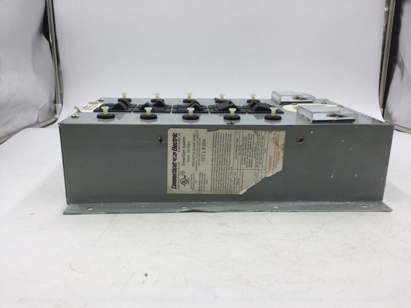 Connecticut Electric EGS107501 10 Circuit 30A 240V 7500W Manual Genera
