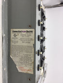Connecticut Electric EGS107501 10 Circuit 30A 240V 7500W Manual Generator Transfer Switch