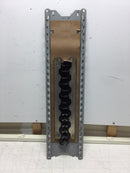 ITE EQC28MBB 200 Amp 120/240 VAC 14 Space/40 Circuit Load Center Guts Only 6.5" X 24.5"