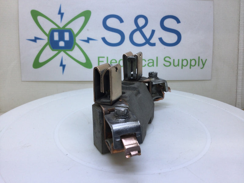 B&C Porcelain Meter Socket Replacement Block 100-200 Amp - 1" Base