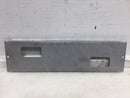 Siemens Filler Plate with 2 offset 3 1/8" x 1 5/8" cutouts - 19" x 5"