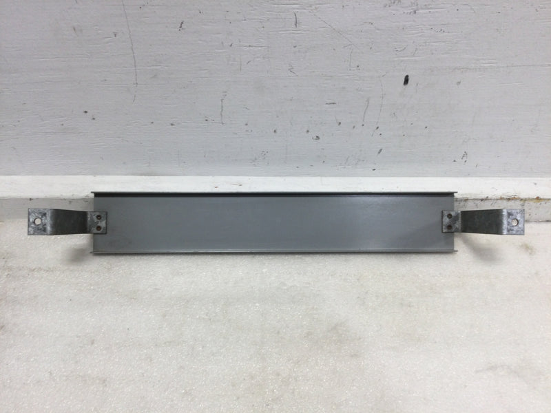GE 400 Amp Panel Filler Plate with legs - 16 3/8 " L x 2 3/4" W x 4 " H