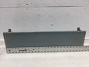 GE 400 Amp Panel Filler Plate with legs - 24 " L x 6 7/8" W x 4 " H