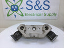 B&C Porcelain Meter Socket Replacement Block 100-200 Amp - Cream Base
