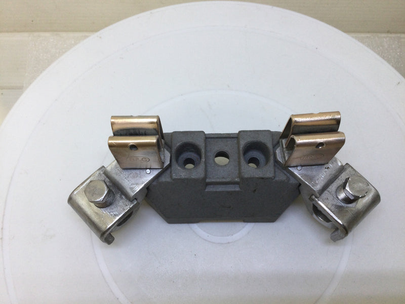 B&C Porcelain Meter Socket Replacement Block 100-200 Amp - w/Middle Ridge