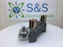B&C Porcelain Meter Socket Replacement Block 100-200 Amp - w/Middle Ridge