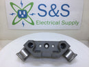 B&C Porcelain Meter Socket Replacement Block 100-200 Amp - w/Middle Ridge