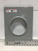 Milbank U7040XLTGHSP Type 3R Enclosure Meter Cover Only 14 5/8" x 11"