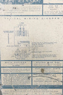 General Electric TL820RH 200 Amp 8 Space 120/240V Panel Cover 20 1/4" x 14 1/4"