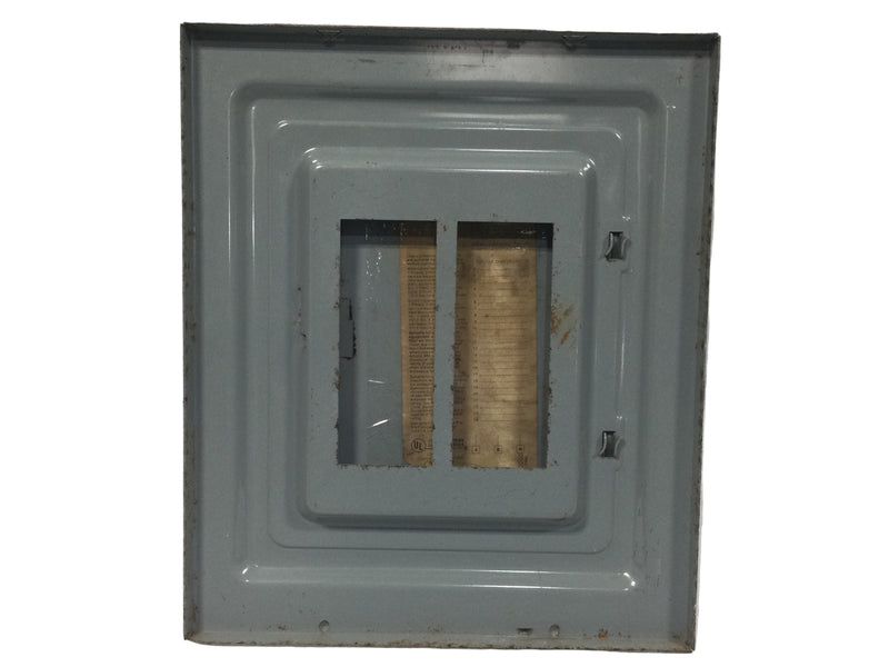 Gould EQ12S/F 125 Amp 24 Space 1PH 3W 240V Load Center Cover 14 7/8" x 12 1/2"