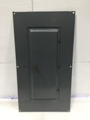 Square D QOC20MW225 225 Amp 20 Space 120/240V Panel Door w/Main 26" x 14 1/4"