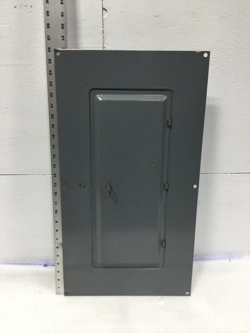 Square D QOC20MW225 225 Amp 20 Space 120/240V Panel Door w/Main 26" x 14 1/4"