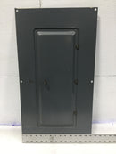 Square D QOC20MW225 225 Amp 20 Space 120/240V Panel Door w/Main 26" x 14 1/4"