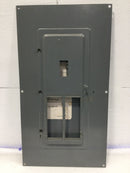 Square D QOC20MW225 225 Amp 20 Space 120/240V Panel Door w/Main 26" x 14 1/4"