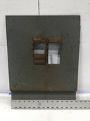 10 Space Dead Front Only w/Latch 19" x 14"