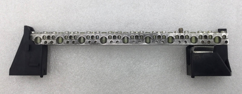 Challenger 35 Position 4-14 AWG Neutral/Isolated Grounding Bar 11 3/4" x 1 5/8"