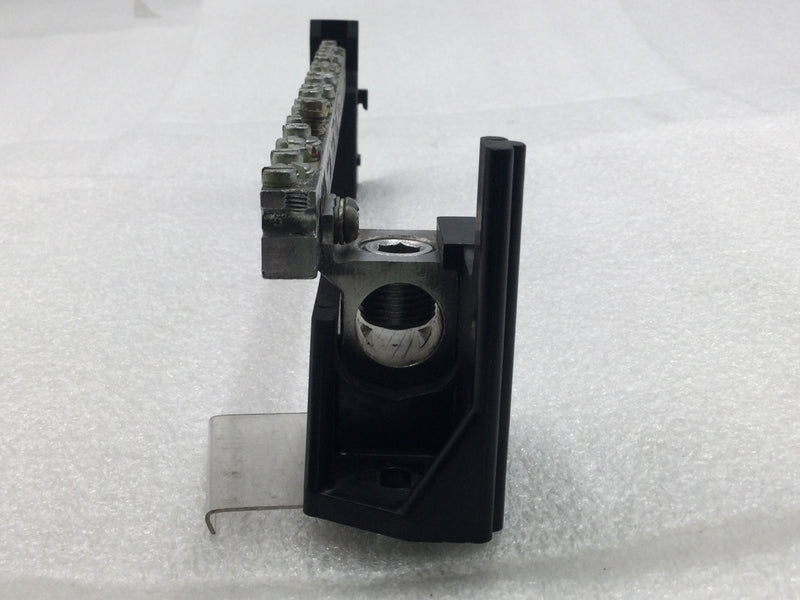 Challenger 35 Position 4-14 AWG Neutral/Isolated Grounding Bar 11 3/4" x 1 5/8"