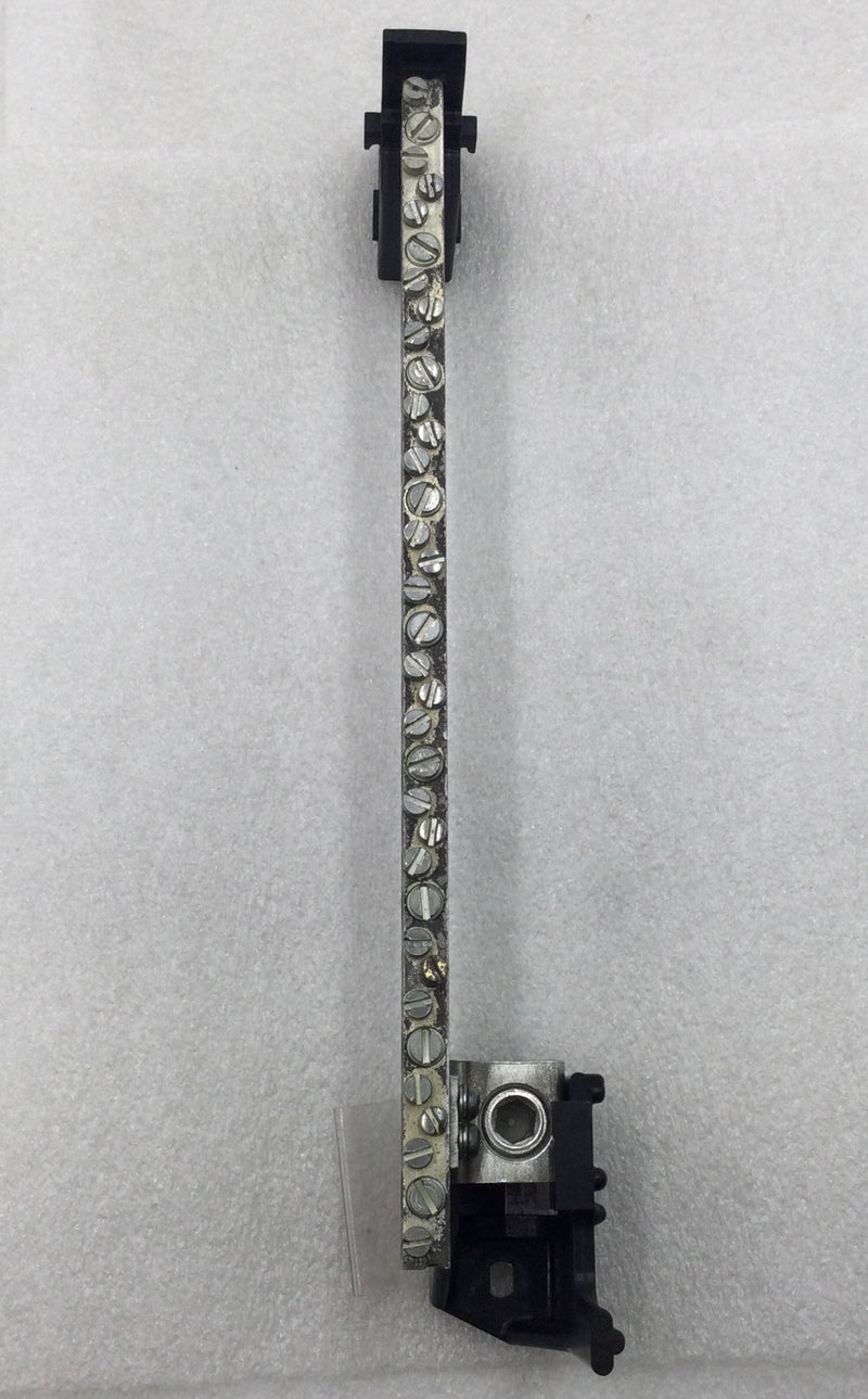 Challenger 35 Position 4-14 AWG Neutral/Isolated Grounding Bar 11 3/4" x 1 5/8"