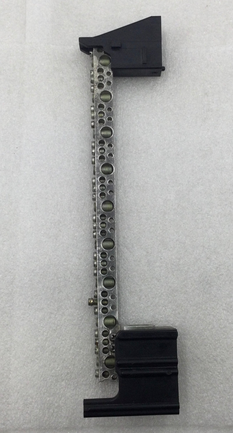 Challenger 35 Position 4-14 AWG Neutral/Isolated Grounding Bar 11 3/4" x 1 5/8"