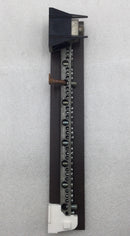 35 Position 4-14 AWG Neutral/Isolated Grounding Bar w/Leg 12 3/8" x 1 3/4"