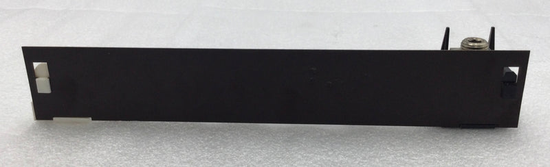 35 Position 4-14 AWG Neutral/Isolated Grounding Bar w/Leg 12 3/8" x 1 3/4"