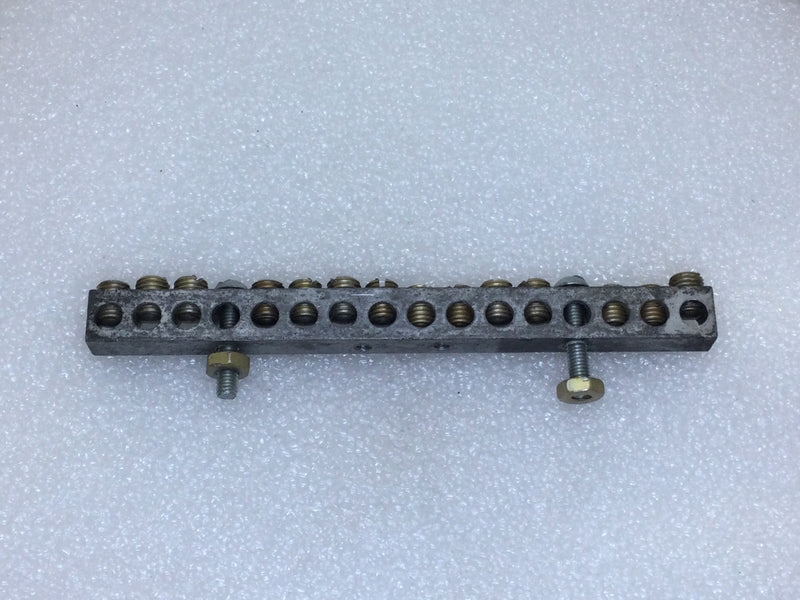 ITE 16 Position 4-14 AWG Grounding Bar