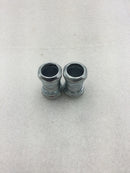 Lot of 2 3/4" EMT Conduit Compression Coupling