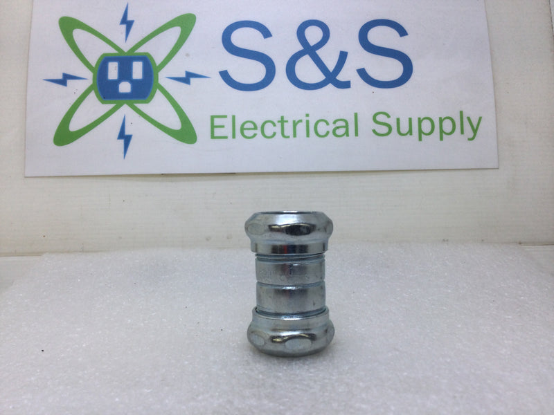 Lot of 2 3/4" EMT Conduit Compression Coupling