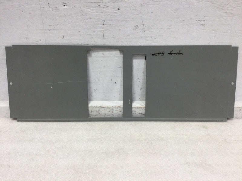 Filler Plate with 2 cutouts - 25" x 8 1/2"