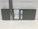 Filler Plate with 2 cutouts - 25" x 8 1/2"