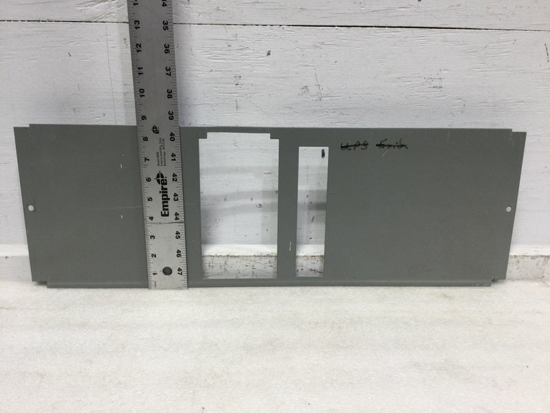 Filler Plate with 2 cutouts - 25" x 8 1/2"