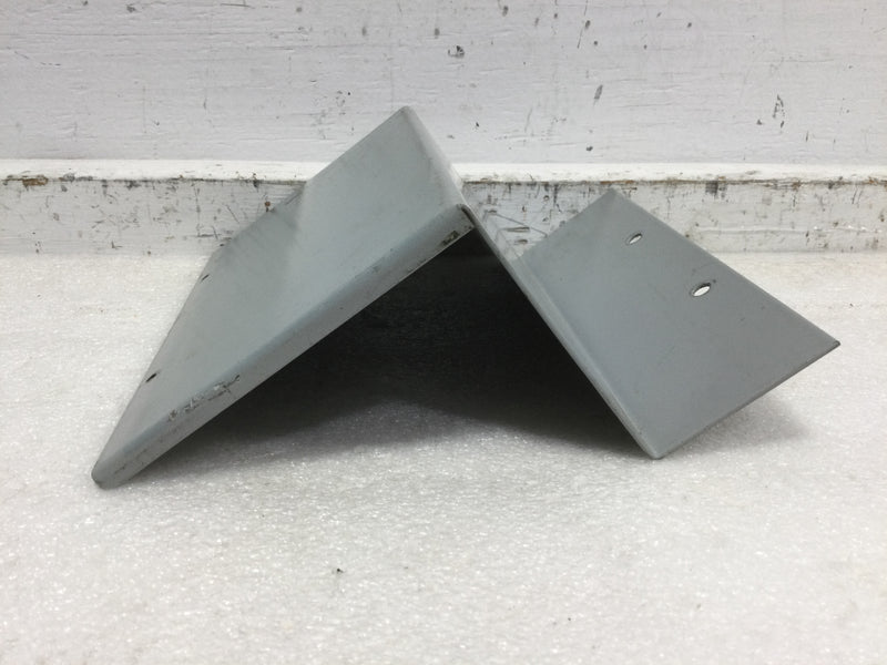 GE 400 Amp Panel Filler Plate with 90 deg bend  - 7 1/8 " L x 8 1/4" W x 4 " H