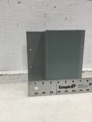 GE 400 Amp Panel Filler Plate with 90 deg bend  - 7 1/8 " L x 8 1/4" W x 4 " H