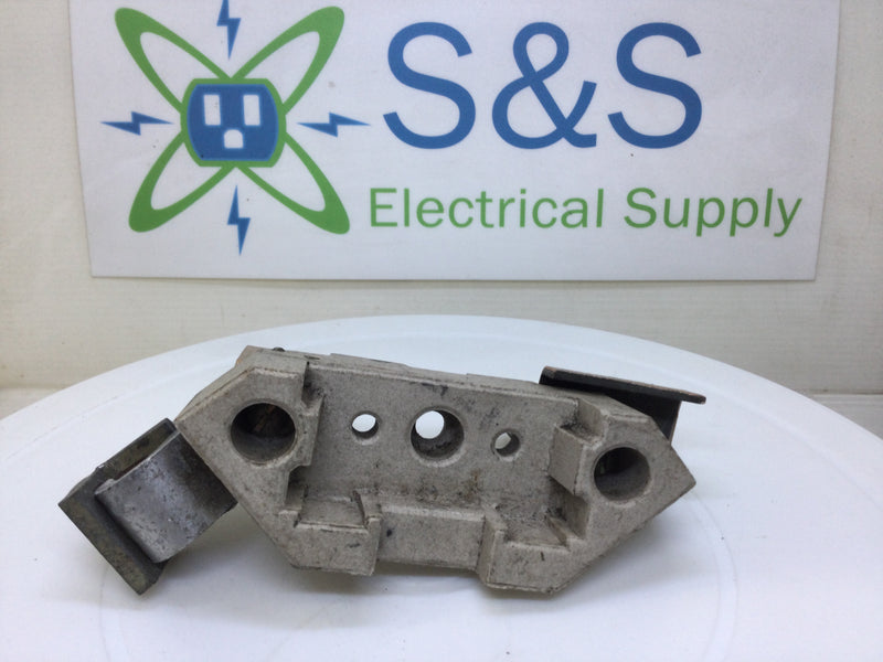 B&C Porcelain Meter Socket Replacement Block 100-200 Amp- One sided Lug