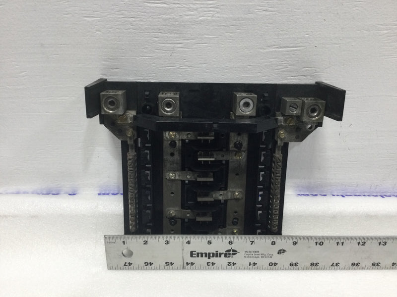 GE PowerMark TM820RCUFL 200 Amp 12 Space 120/240V Load Center Guts Only 10"X9"