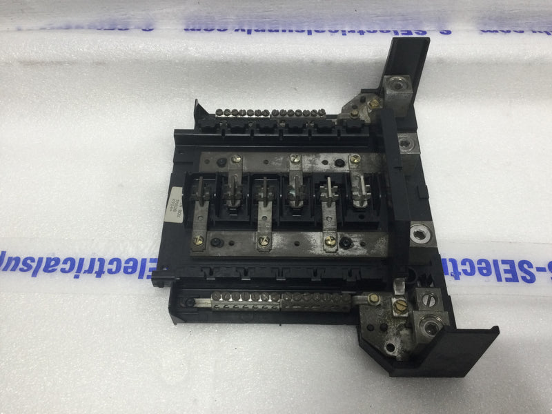 GE PowerMark TM820RCUFL 200 Amp 12 Space 120/240V Load Center Guts Only 10"X9"