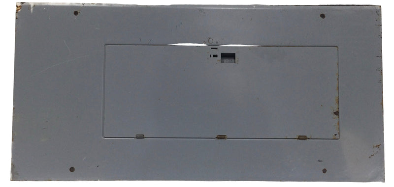 GE TLM2020WS/F 200 Amp 40 Space 120/240V Panel Door 31 3/4" x 15 3/8" - Flawed