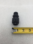 Thomas & Betts 2920NM Ranger 1/2" Nylon Strain Relief Cord Connector .125-.375