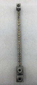 Cutler-Hammer 31 Position 4-14 AWG Grounding Bar 10 3/4" x 1 1/2"